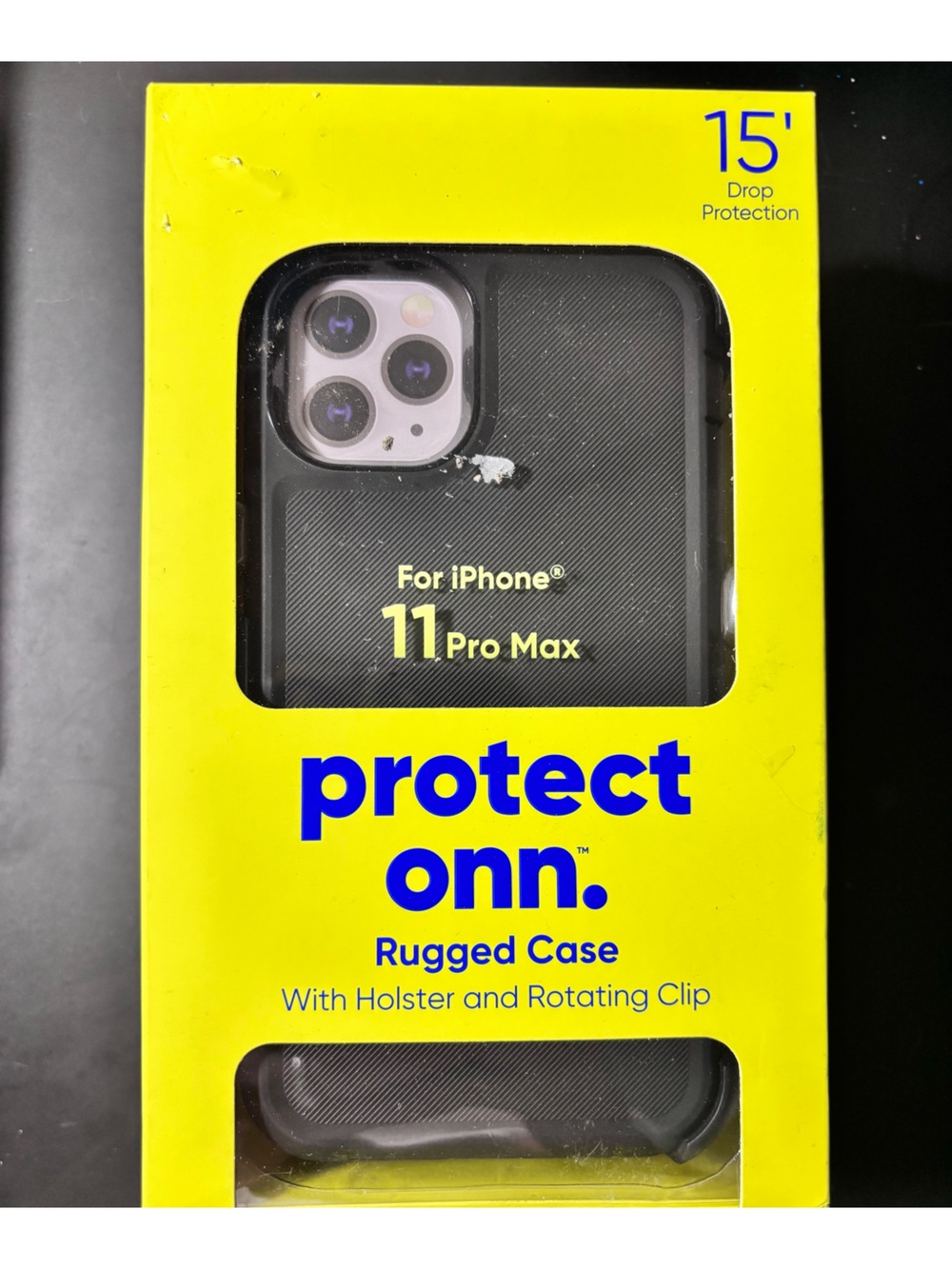On Running Black Rugged Protective Case for iPhone 11 Pro Max